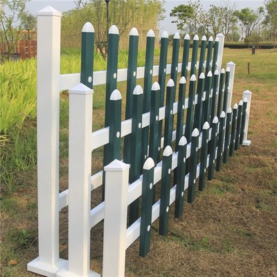 PVC塑鋼草坪護欄 綠色環保的城市綠化守護者